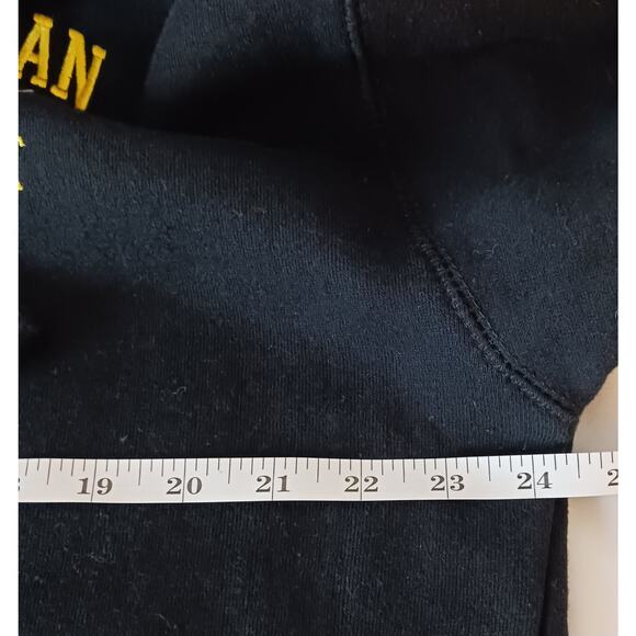 J. America Full Zip Hoodie Black U.S. Navy Retired Veteran Flag Embroidered NWT - Picture 2 of 6